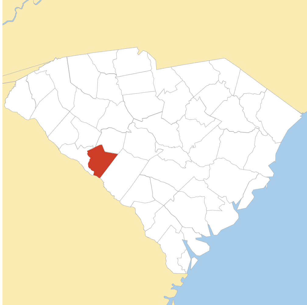 edgefield county map