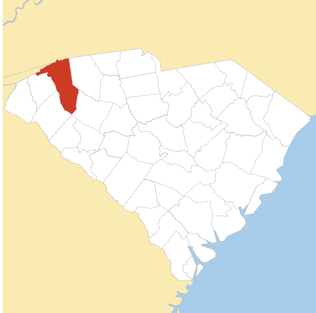 greenville county map
