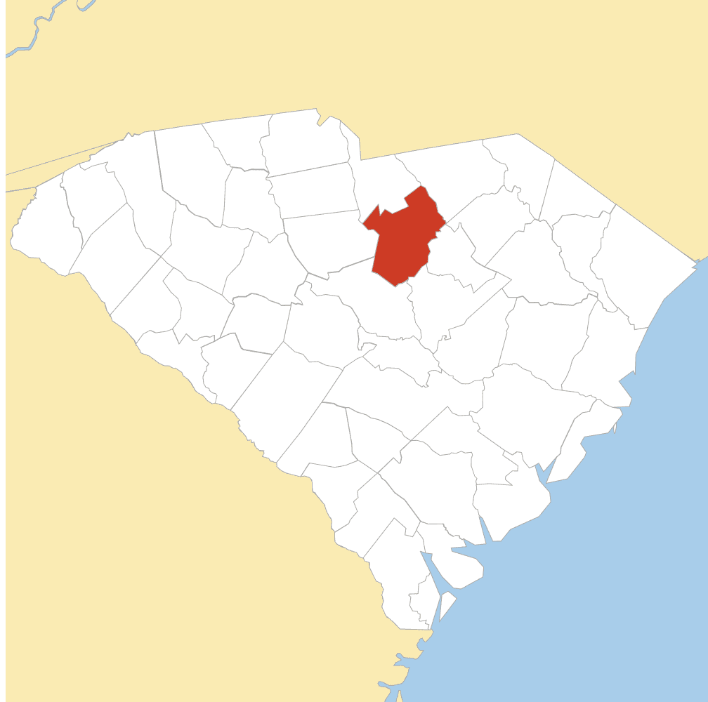 kershaw county map